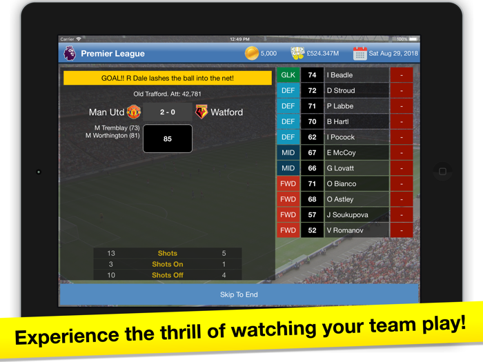 Soccer Tycoon Football Game