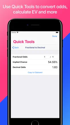 Matched Betting Calculators iPhone image 3