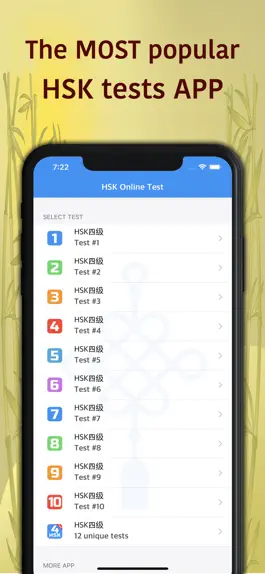 Game screenshot HSK-4 online test / HSK exam mod apk