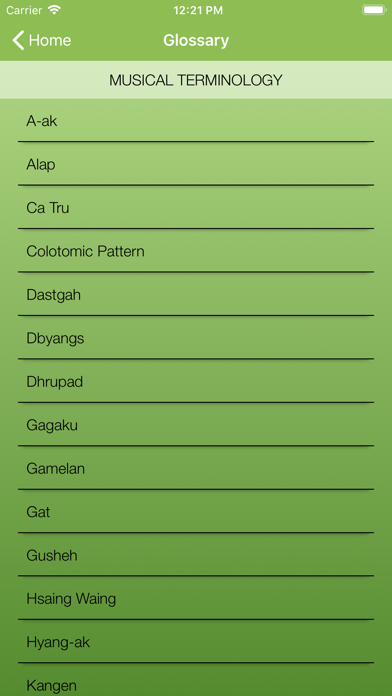 App screenshot