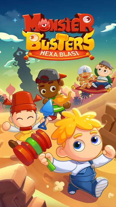 Monster Busters: Hexa Blast Screenshot