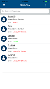 Attendance_App screenshot