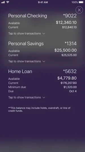 Upward Credit Union screenshot 1