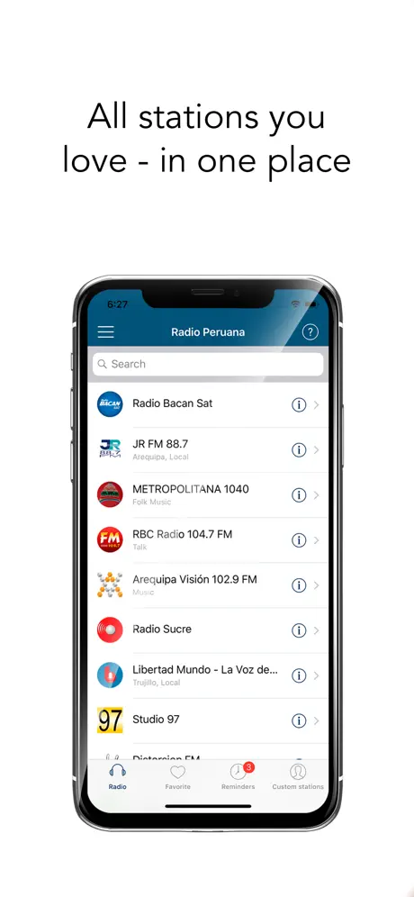 Radio Peruana - radio of Peru
