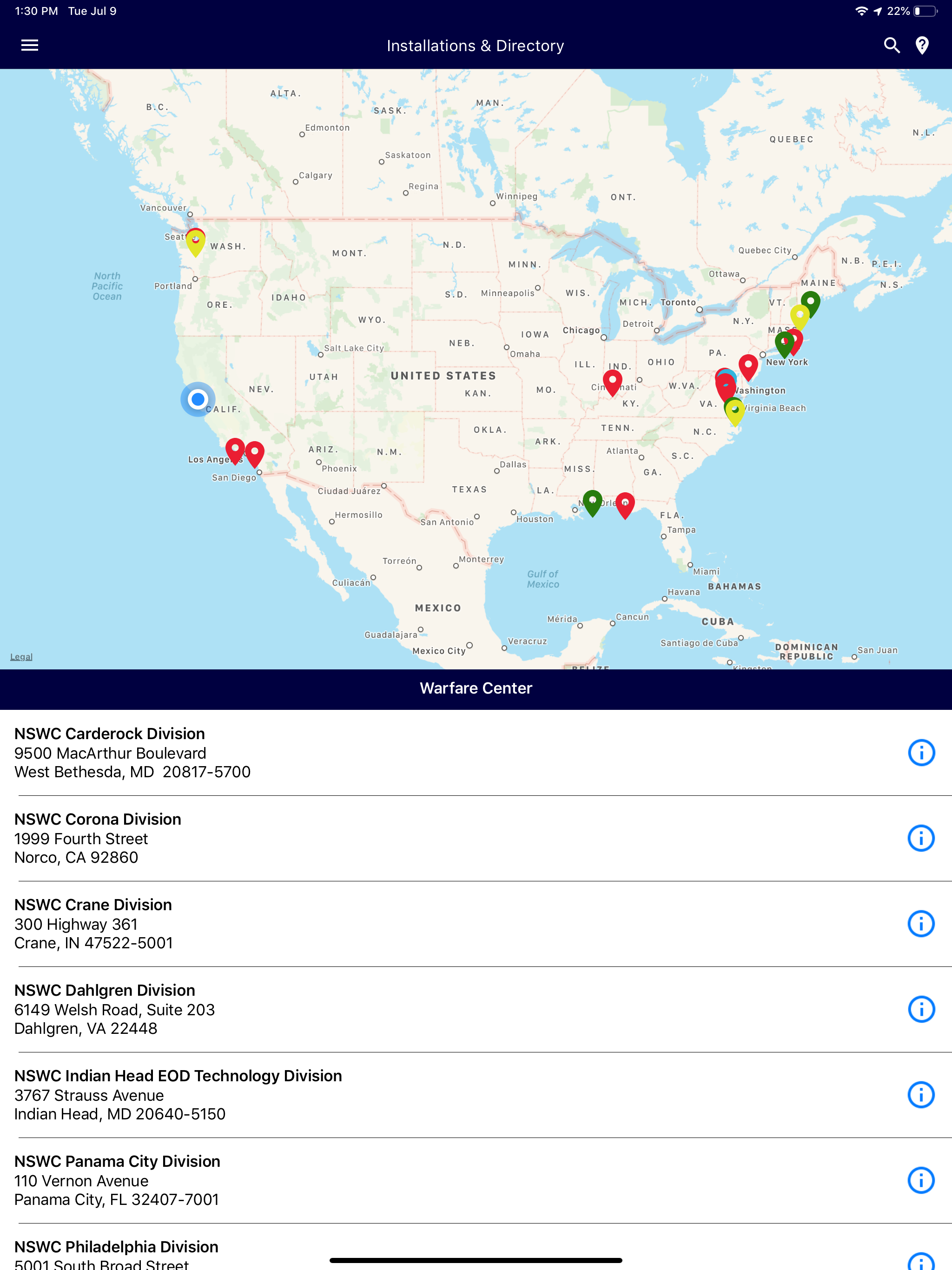 NAVSEA Mobile