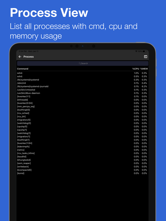 ServerDog: Status, Terminalのおすすめ画像10