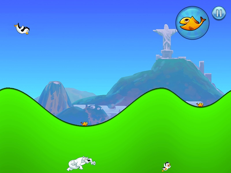 Racing Penguin: Snow Dune Game screenshot 8