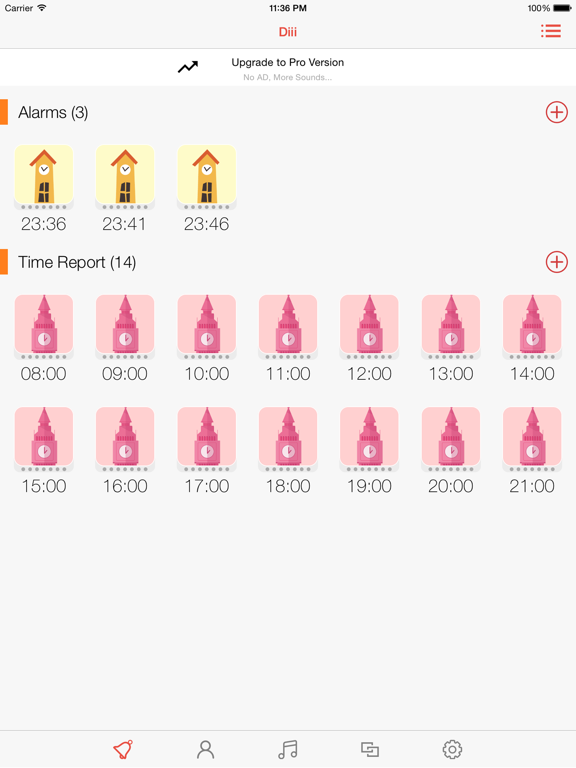 Screenshot #4 pour Diii Notify - hourly chime