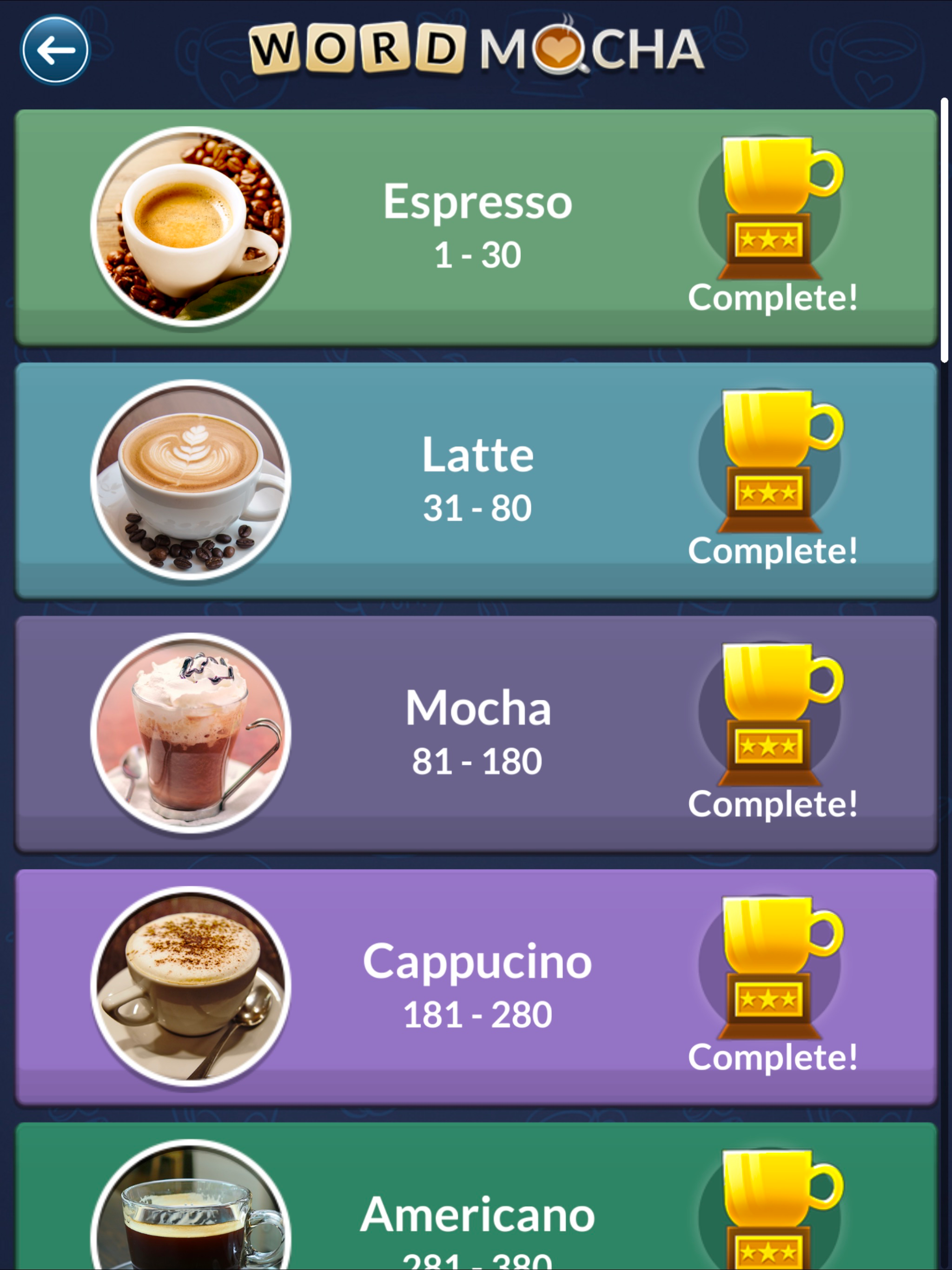 Word Mocha! screenshot 7