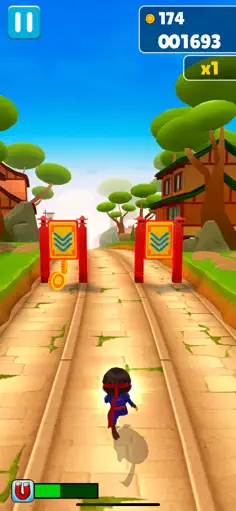 Ninja Kid Run VR: Fun Games - Screenshot 3