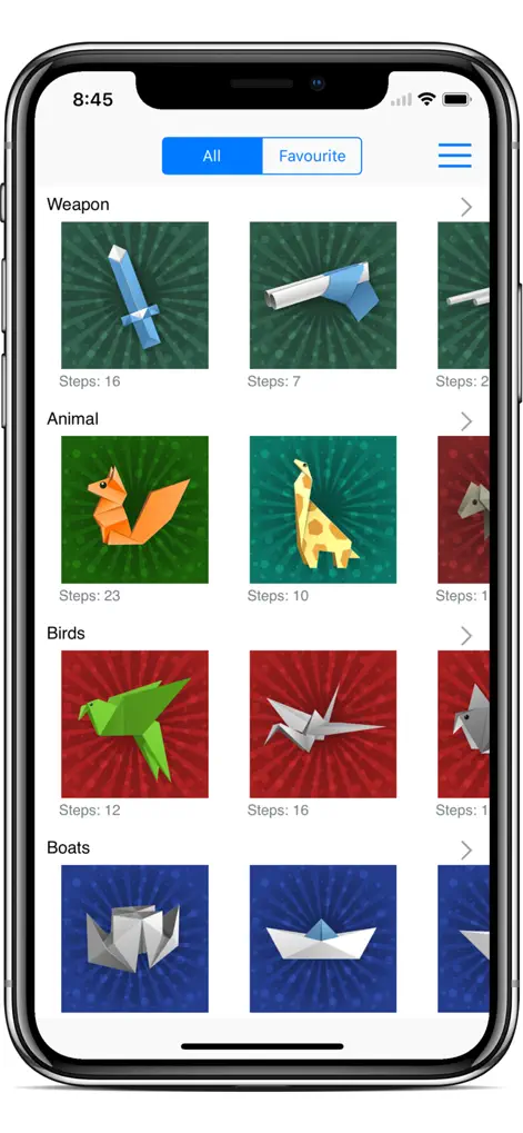 Origami Creator: Fold & Learn - Graphics & Design App | MWM