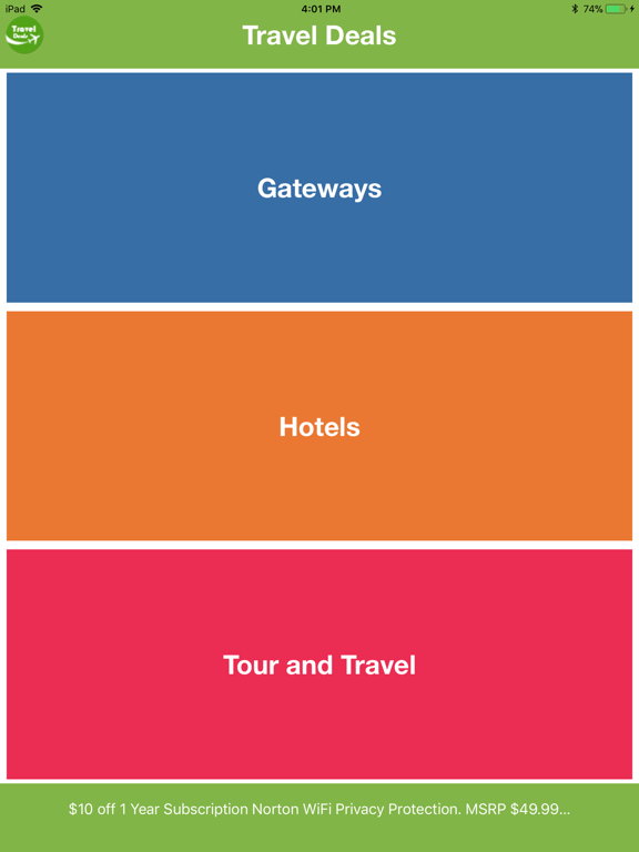 Screenshot #4 pour Travel_Deals