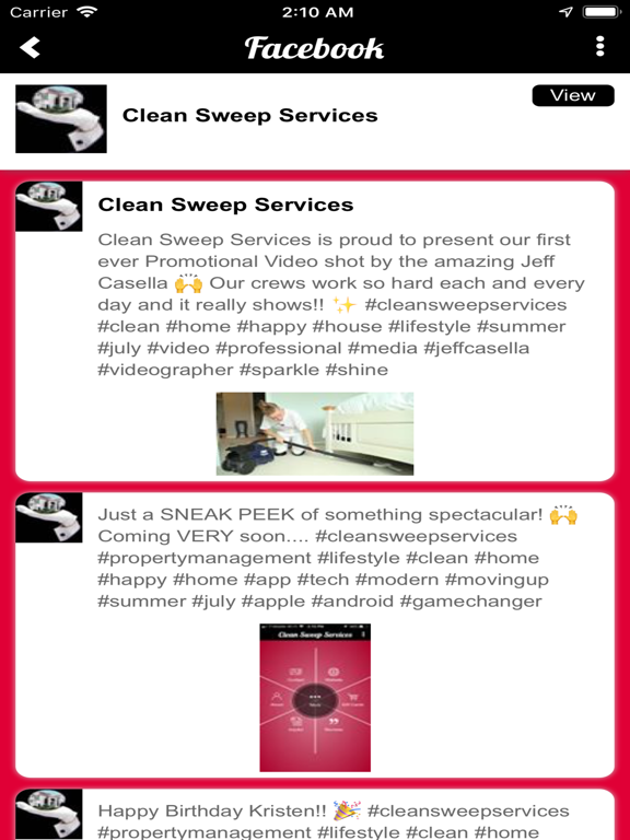 Screenshot #5 pour Clean Sweep Services