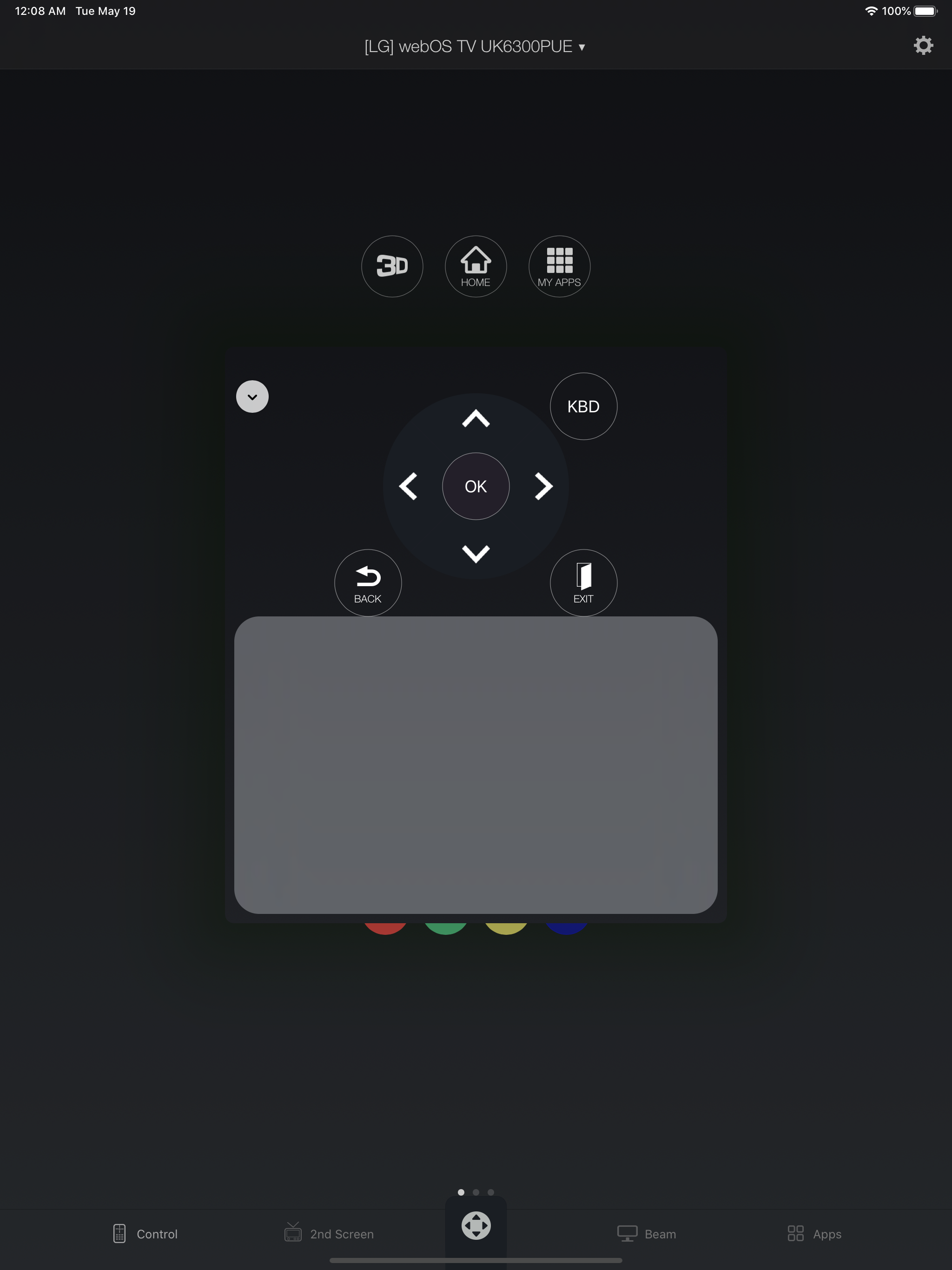 Smart Remote for LG Smart TVs