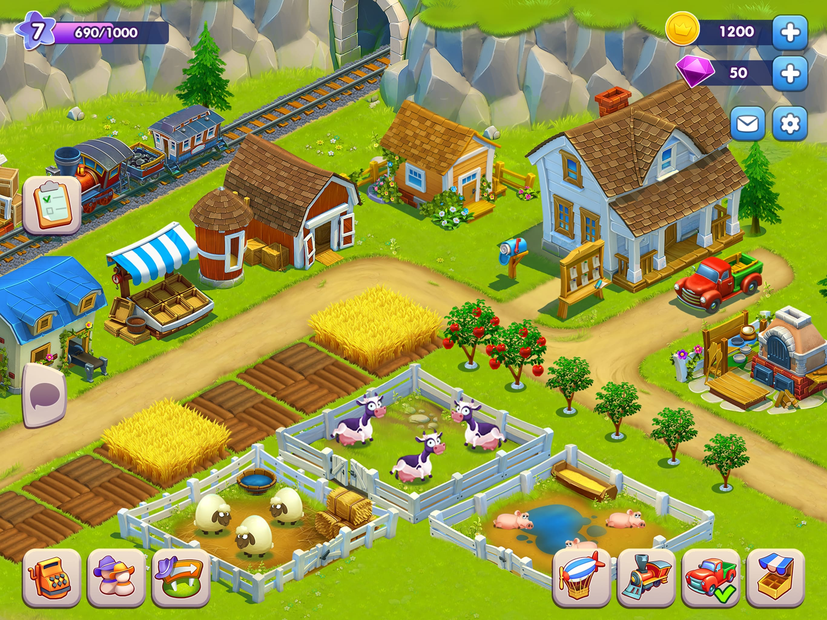 Golden Farm: Fun Farming Game screenshot 6