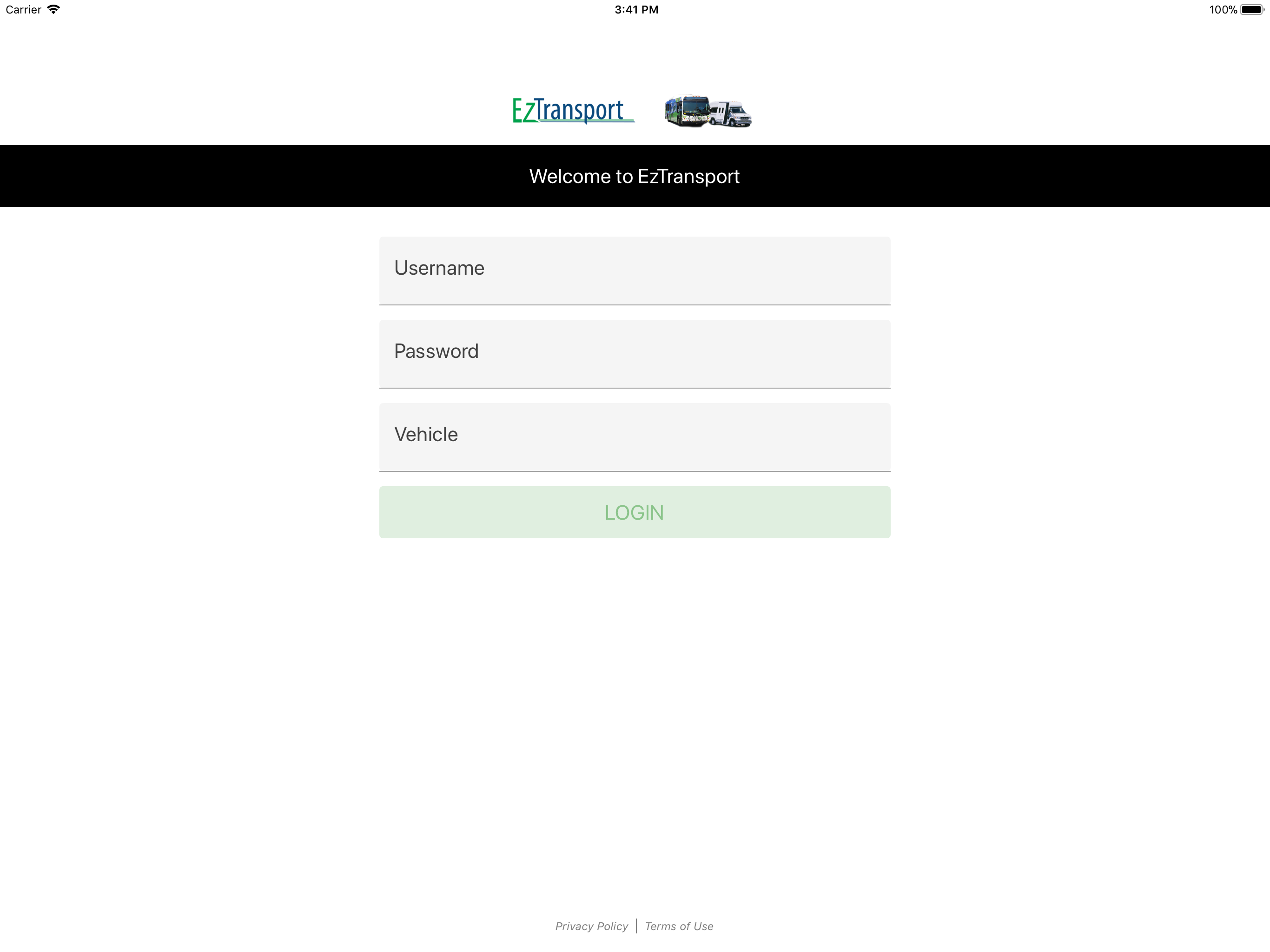 EzTransport - Driver