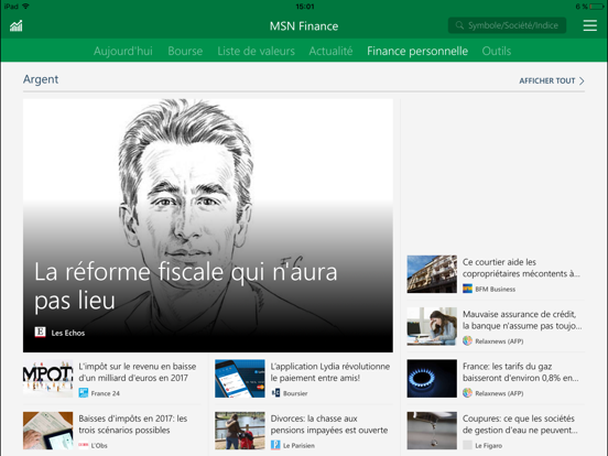 Screenshot #6 pour MSN Finance