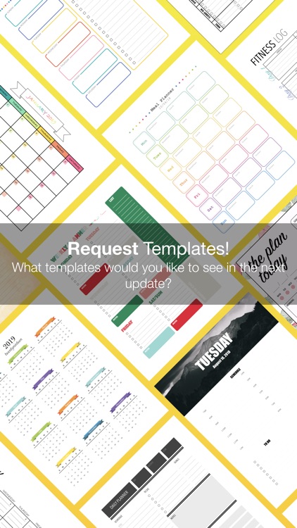 Planner Templates by Nobody screenshot-4