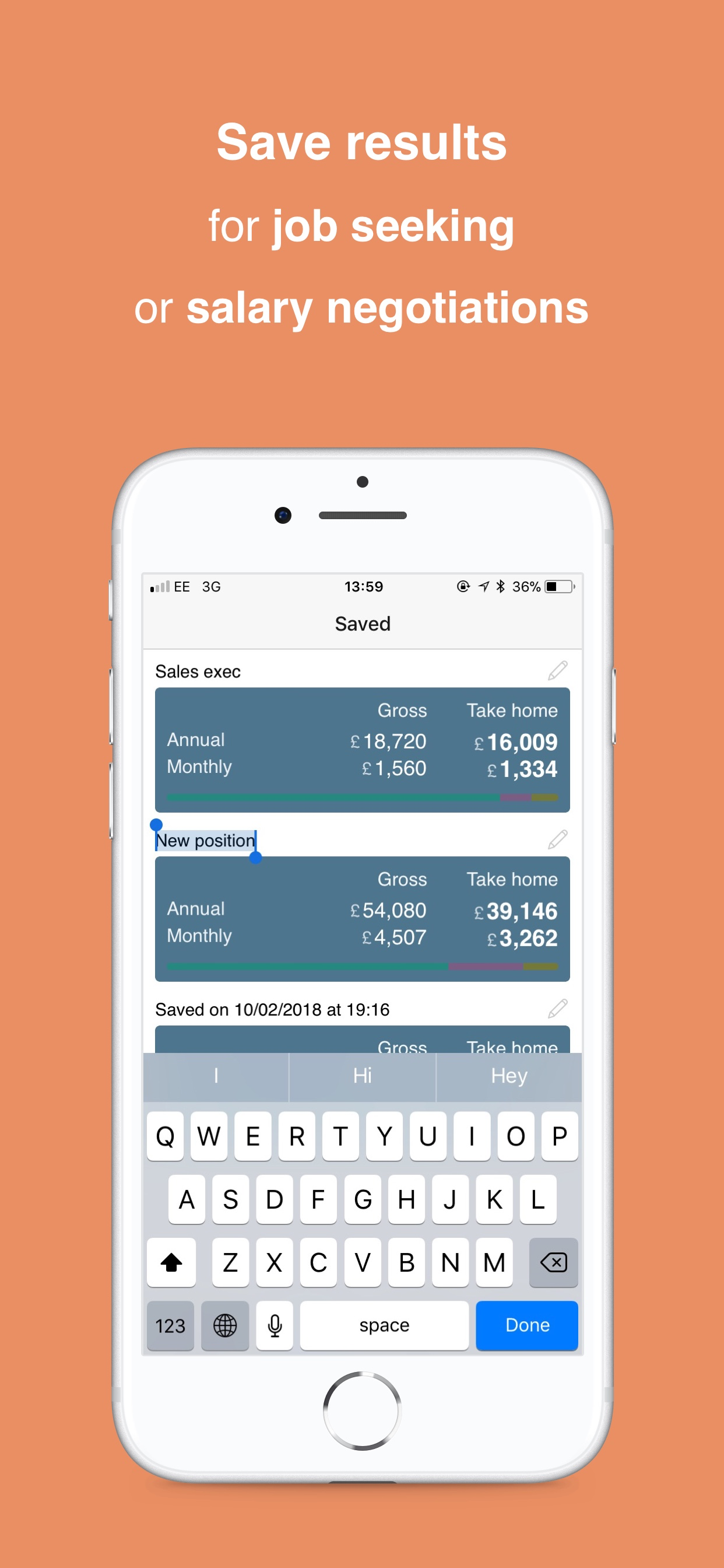Take Home Pay screenshot 3
