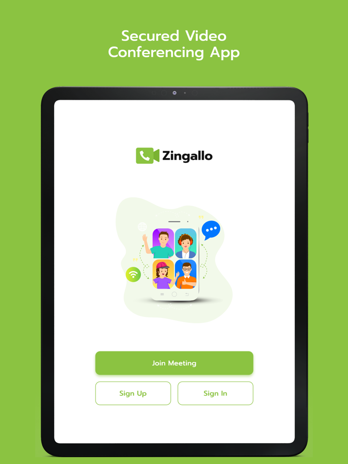Zingallo Live Meeting App