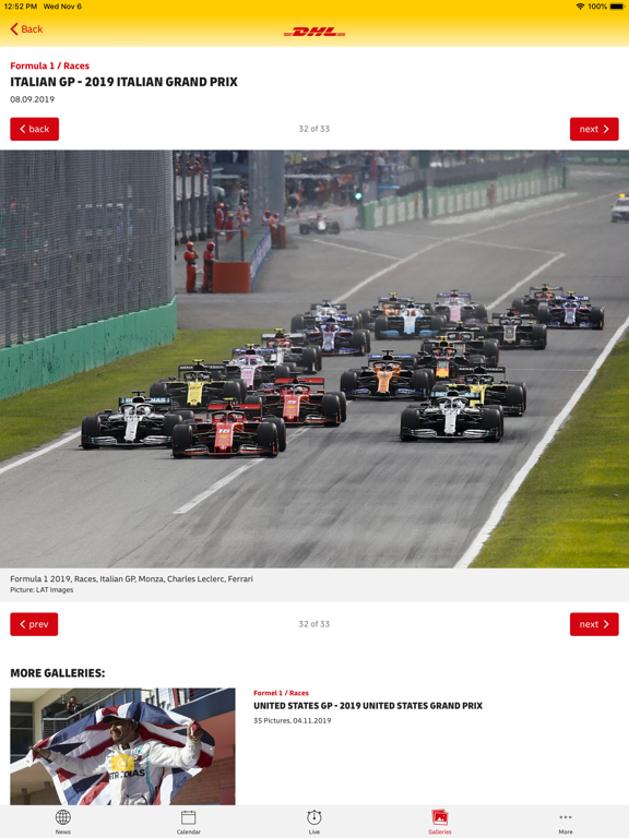 Screenshot #6 pour DHL Fastest Lap