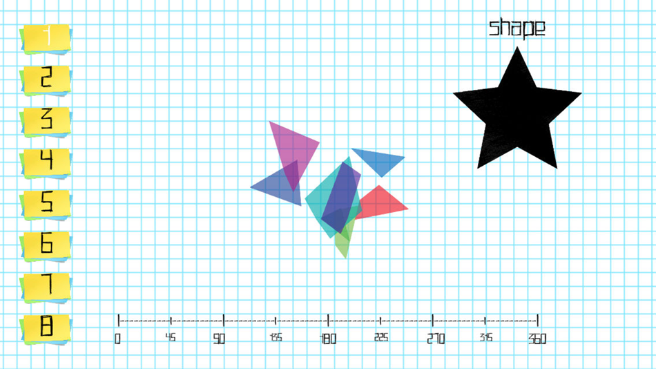 #2. Complete The Shape (iOS) Podle: Alper Gonen