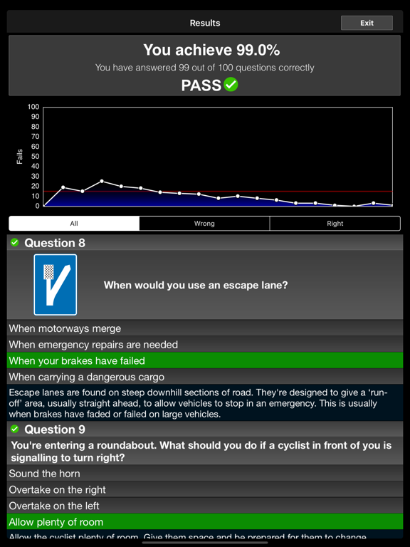 Screenshot #6 pour PCV Theory Test Kit 2023