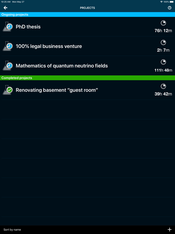 Productivity Challenge Timer iPad screenshot 4 - Productivity app