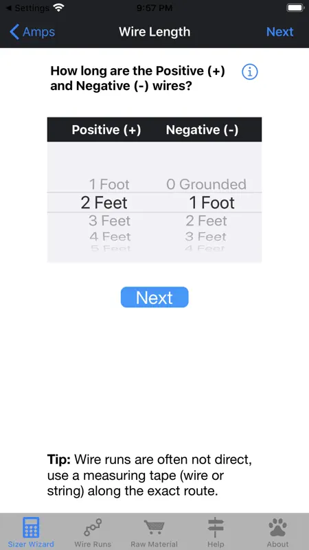 DC Wire Sizer screenshot 10 of 10