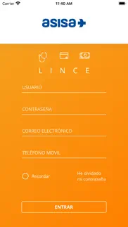 asisa lince iphone capturas de pantalla 2