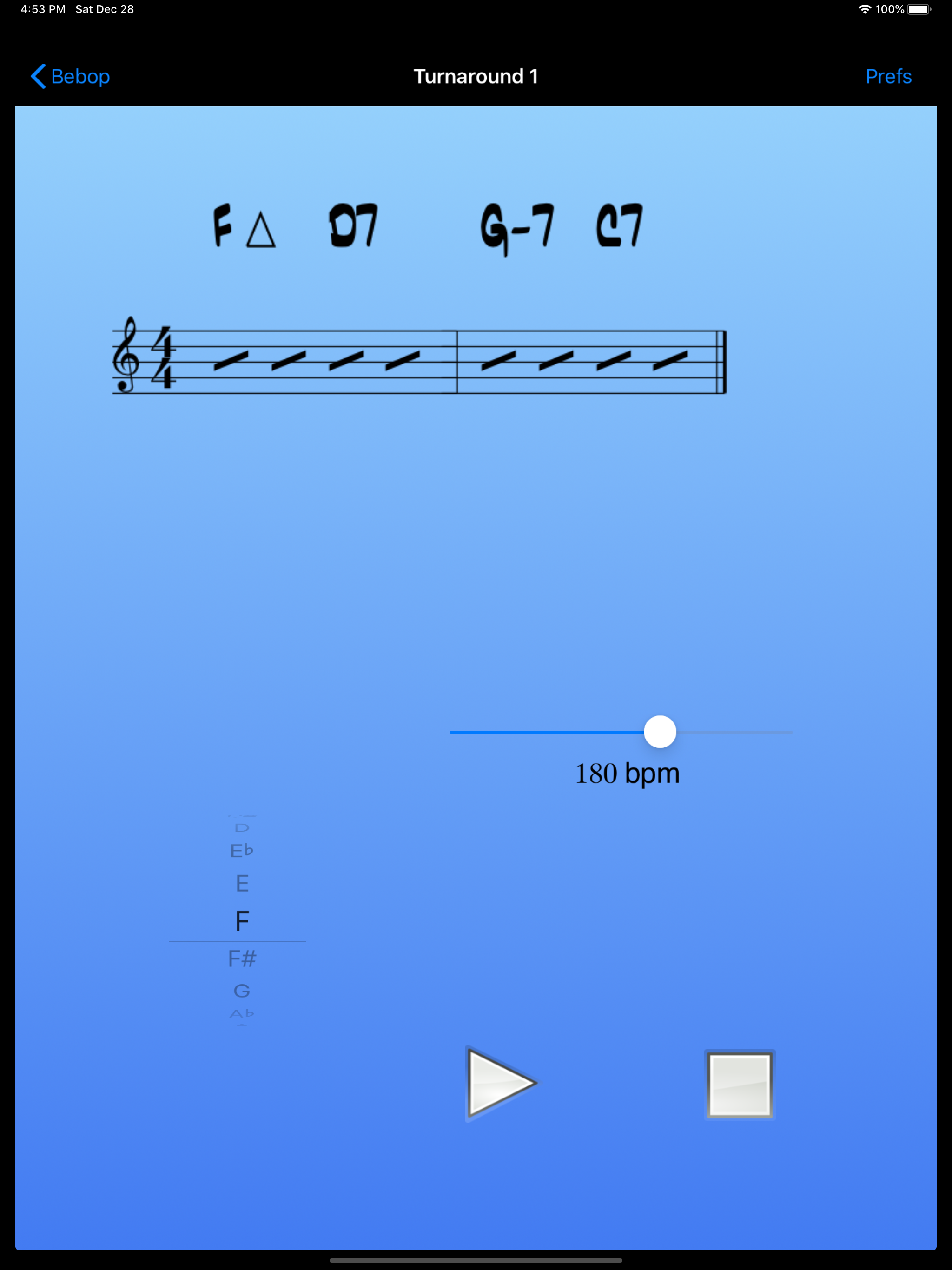 iImprov - Bebop screenshot 7
