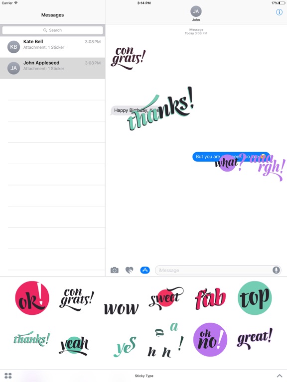 Screenshot #5 pour Sticky Type