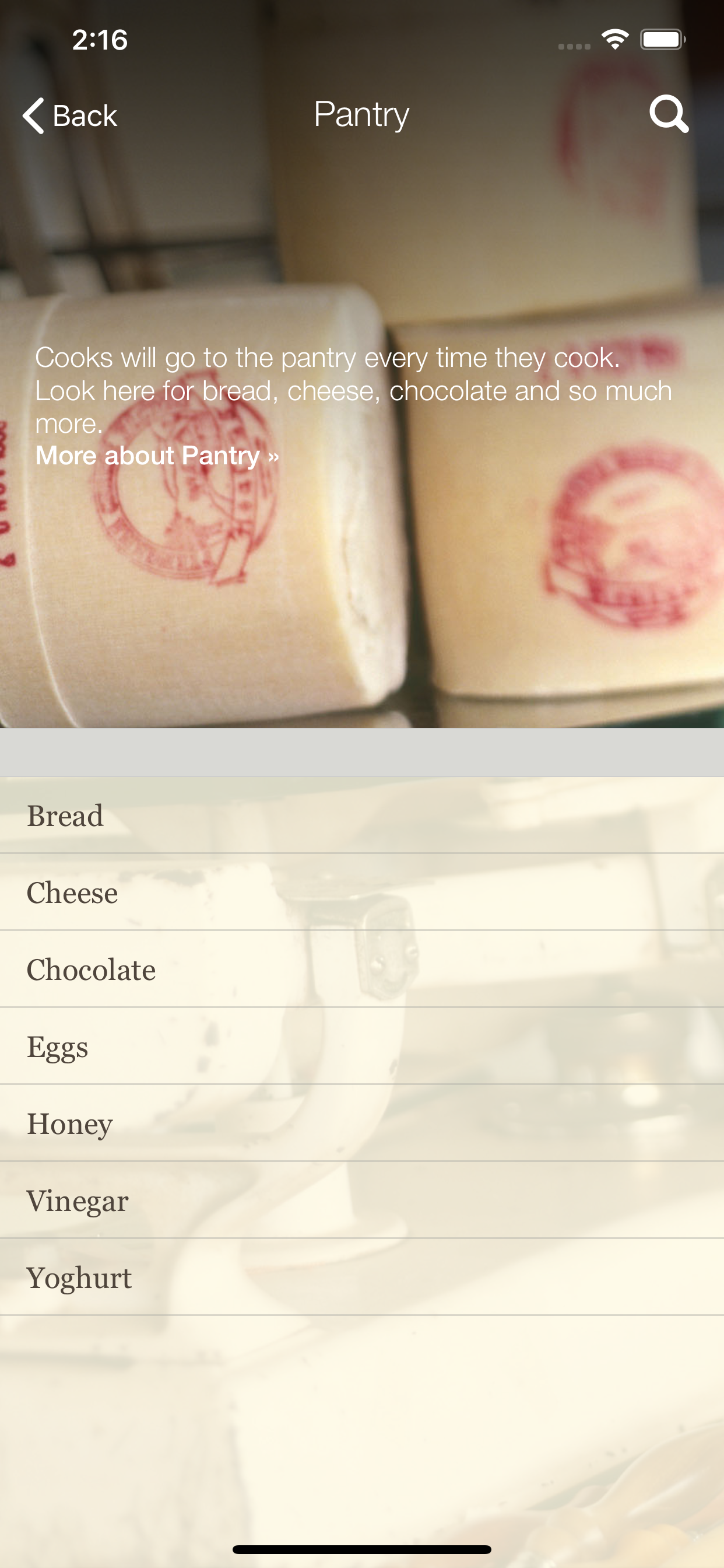 Complete Cook's Companion App