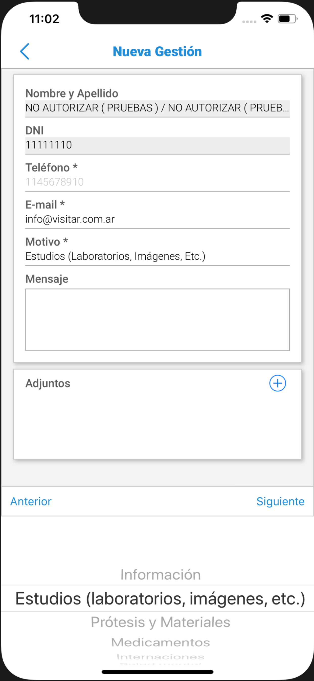 Visitar