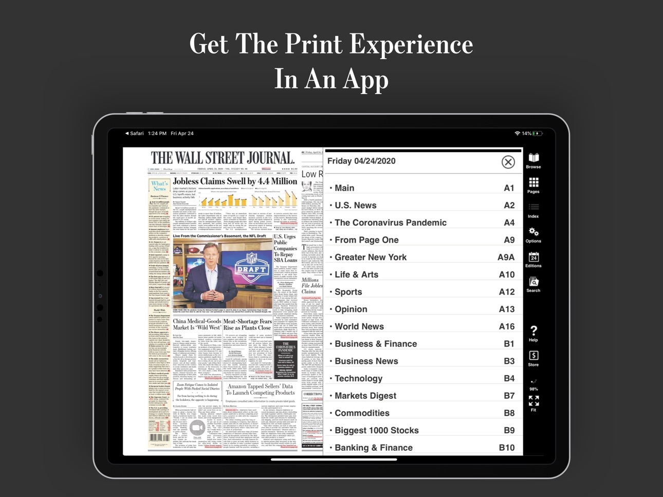 Screenshot 4 of WSJ Print Edition