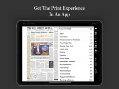 WSJ Print Edition iPad image 1