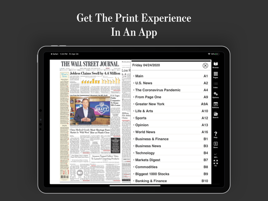 Screenshot #4 pour WSJ Print Edition
