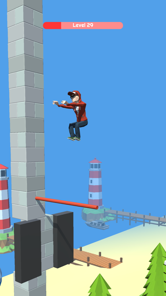 #7. Trampoline Jump! (iOS) 由: Rajat Ujawane