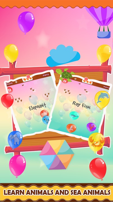 Screenshot #1 pour Balloon Pop Learn Enfants Jeux