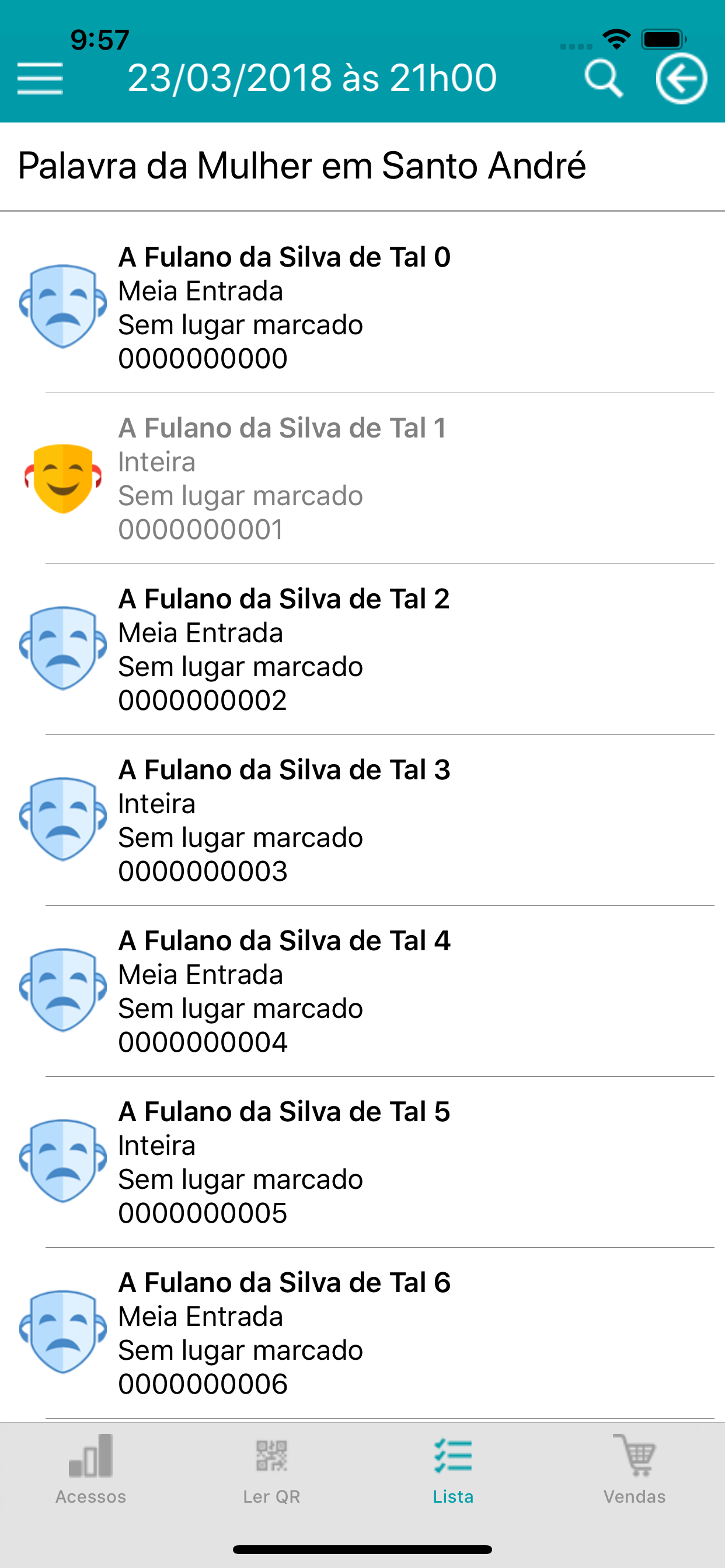 Organizador Bilheteria Express screenshot 5