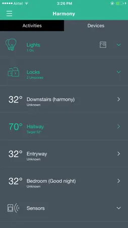 Harmony® Control screenshot 2
