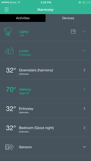 Harmony® Control screenshot 2