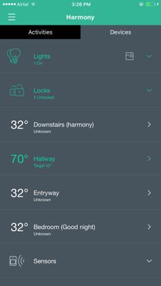 Harmony® Control screenshot 2
