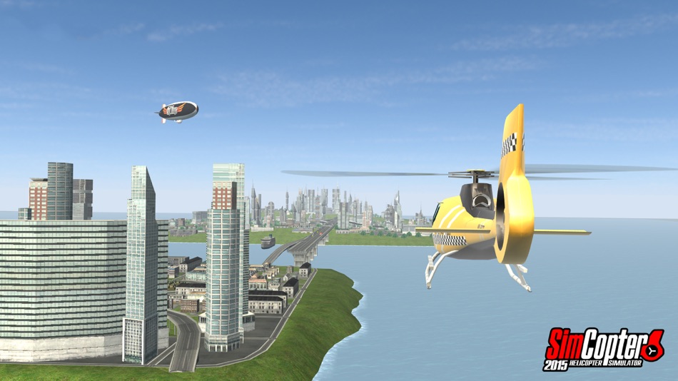 #8. Helicopter Simulator 2015 (iOS) 由: Thetis Consulting