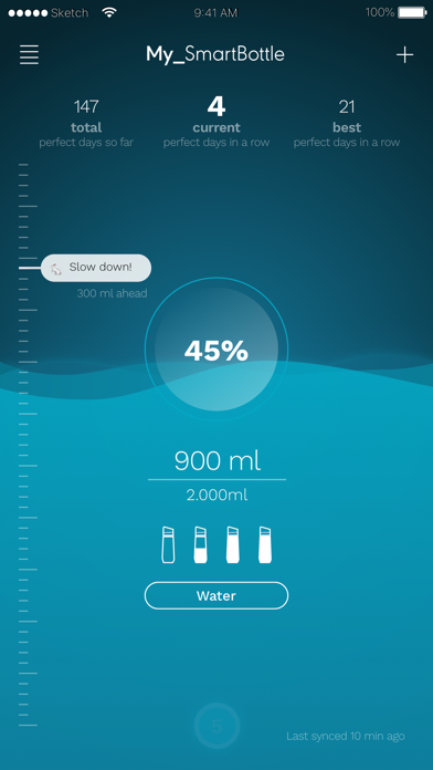 Screenshot #1 pour My_SmartBottle