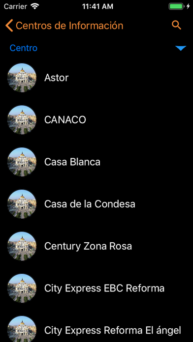 Screenshot #2 pour Get it, Centros de Información