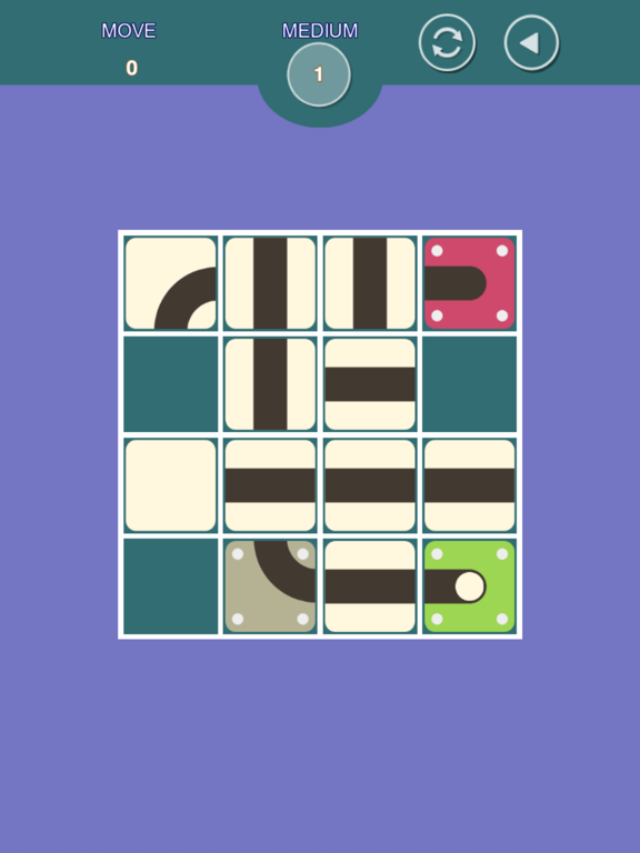 Unroll Ball Puzzle iPad screenshot