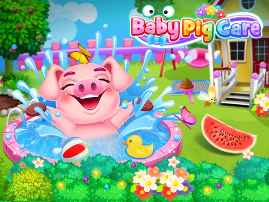 Baby Pig Care - Pet Care iPad screenshot
