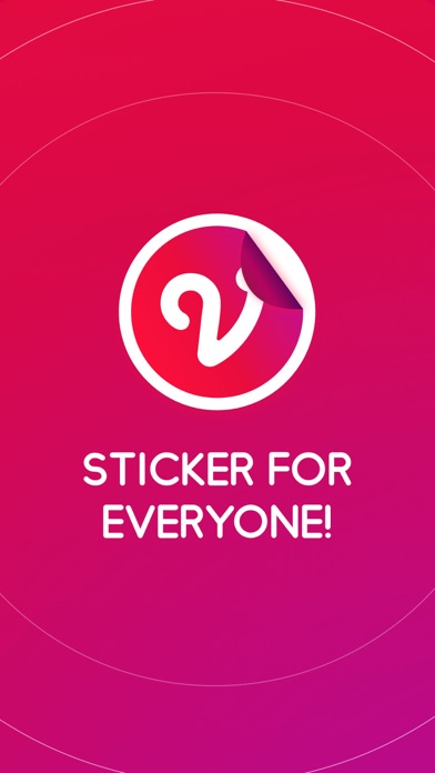 Vidio Stickers for WhatsAppのおすすめ画像1