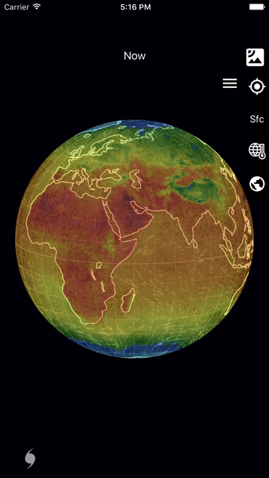 Wind Map: 3D Hurricane Tracker Screenshot